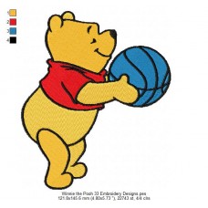 Winnie the Pooh 33 Embroidery Designs